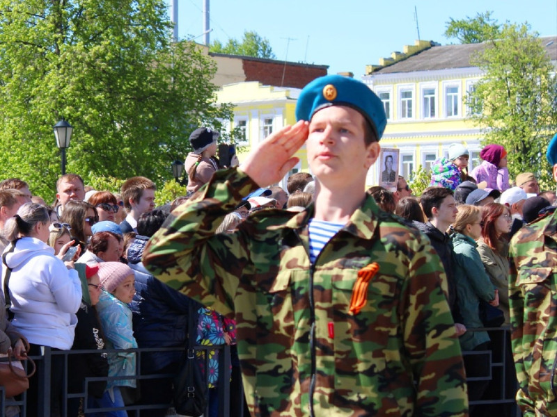 9 мая по традиции на Красной площади города прошел праздничный Парад, посвященный 78 – ой годовщине Победы..
